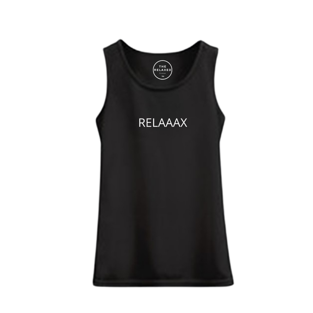 Single Relaaax Tank Top | Single Tank Top | TheRelaxedStoner