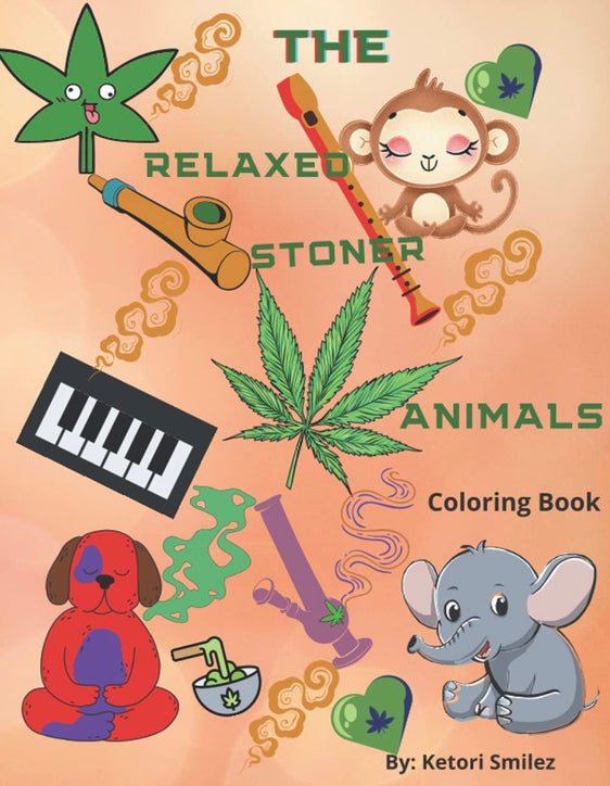 The Relaxed Stoner Animal Coloring Book | TheRelaxedStoner