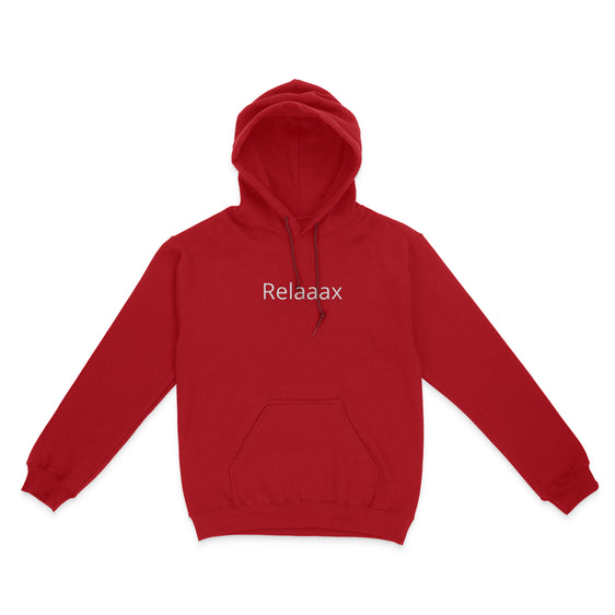 Relaaax Single Word Hoodie | Relaaax Hoodie | TheRelaxedStoner
